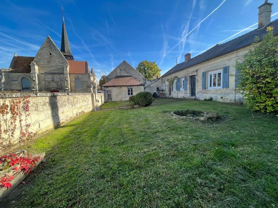 Gite Le Presbytere De Blérancourt Exteriör bild
